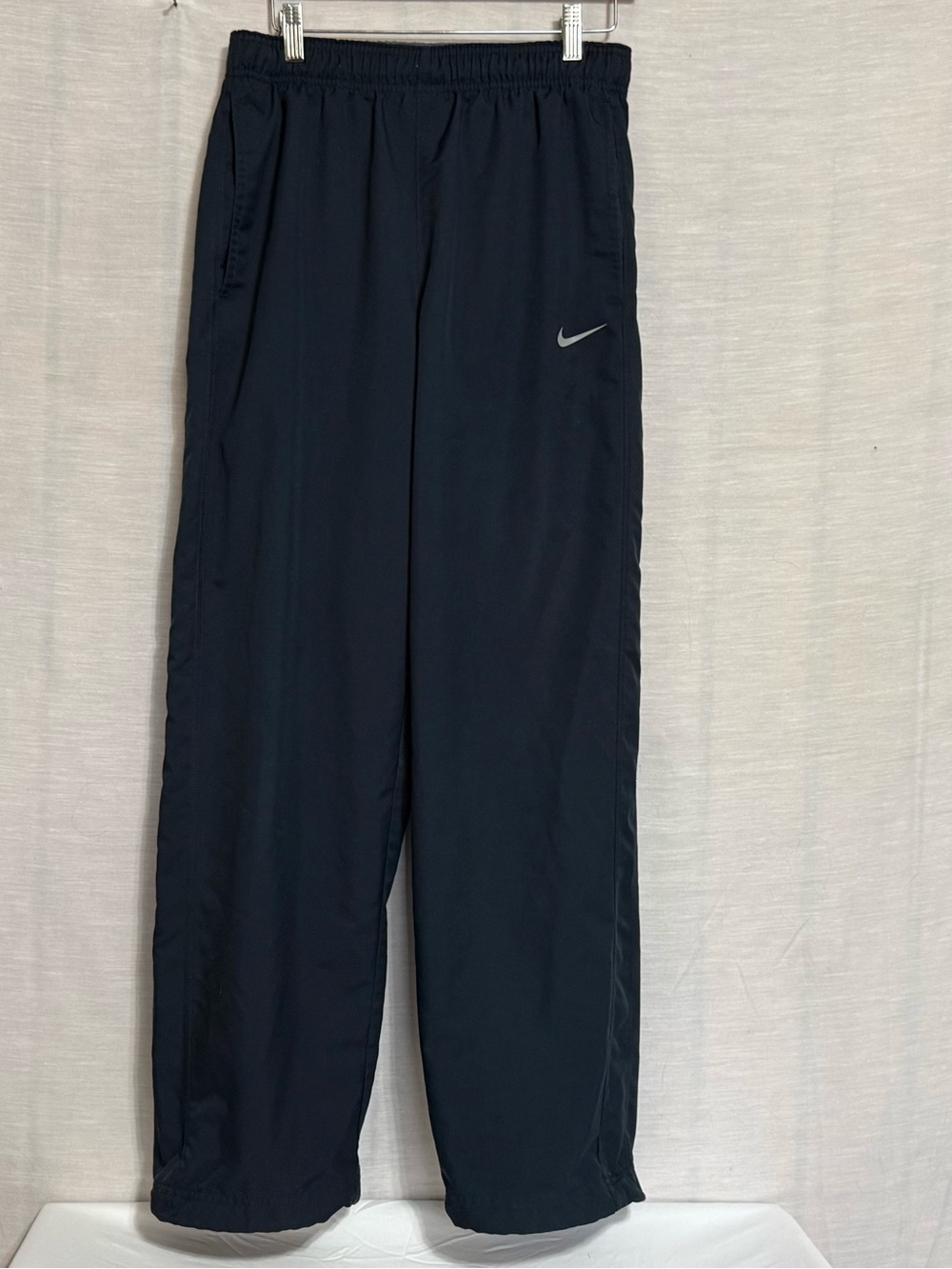 Vintage Nike Dri-FIT Navy Track Pants Men’s M Y2K